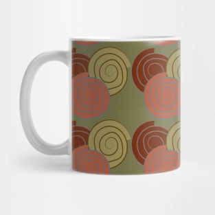 spirals retro pattern Mug